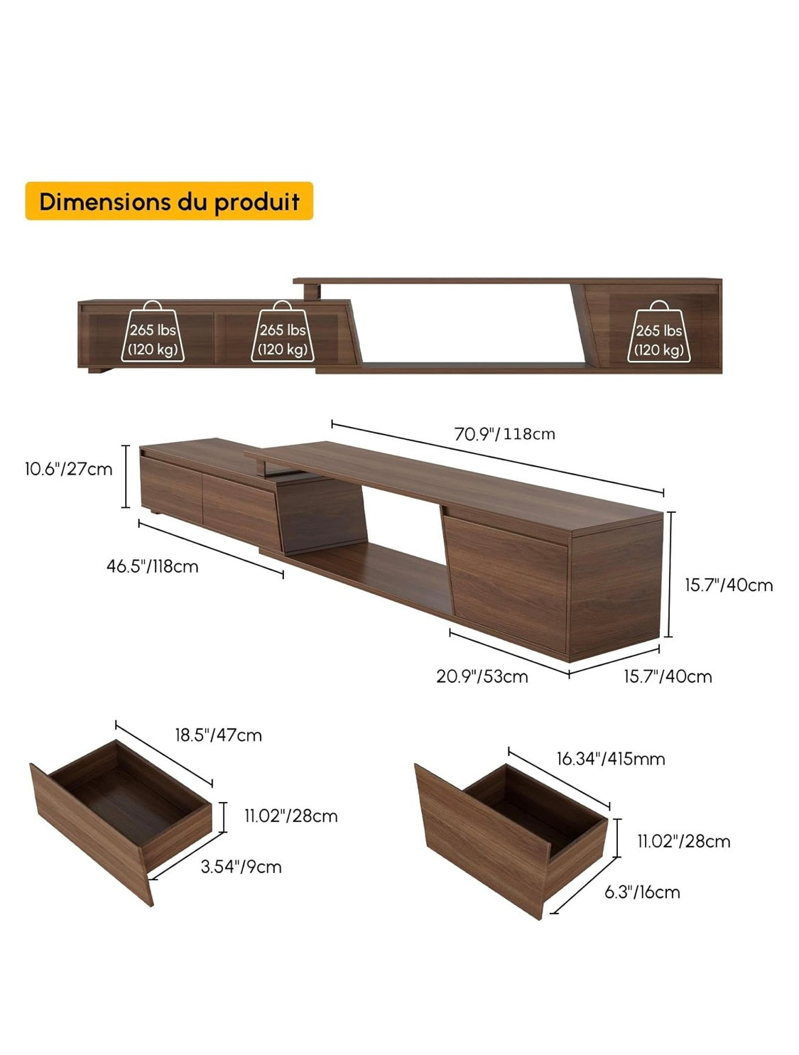 Homary Meuble TV