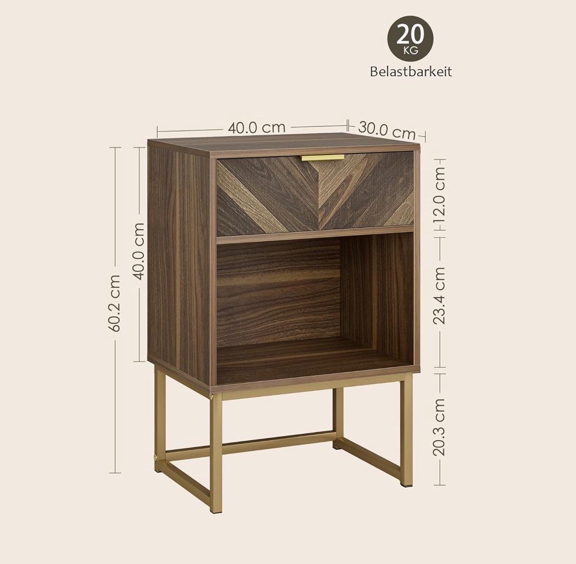 Table de chevet HEYZOEY