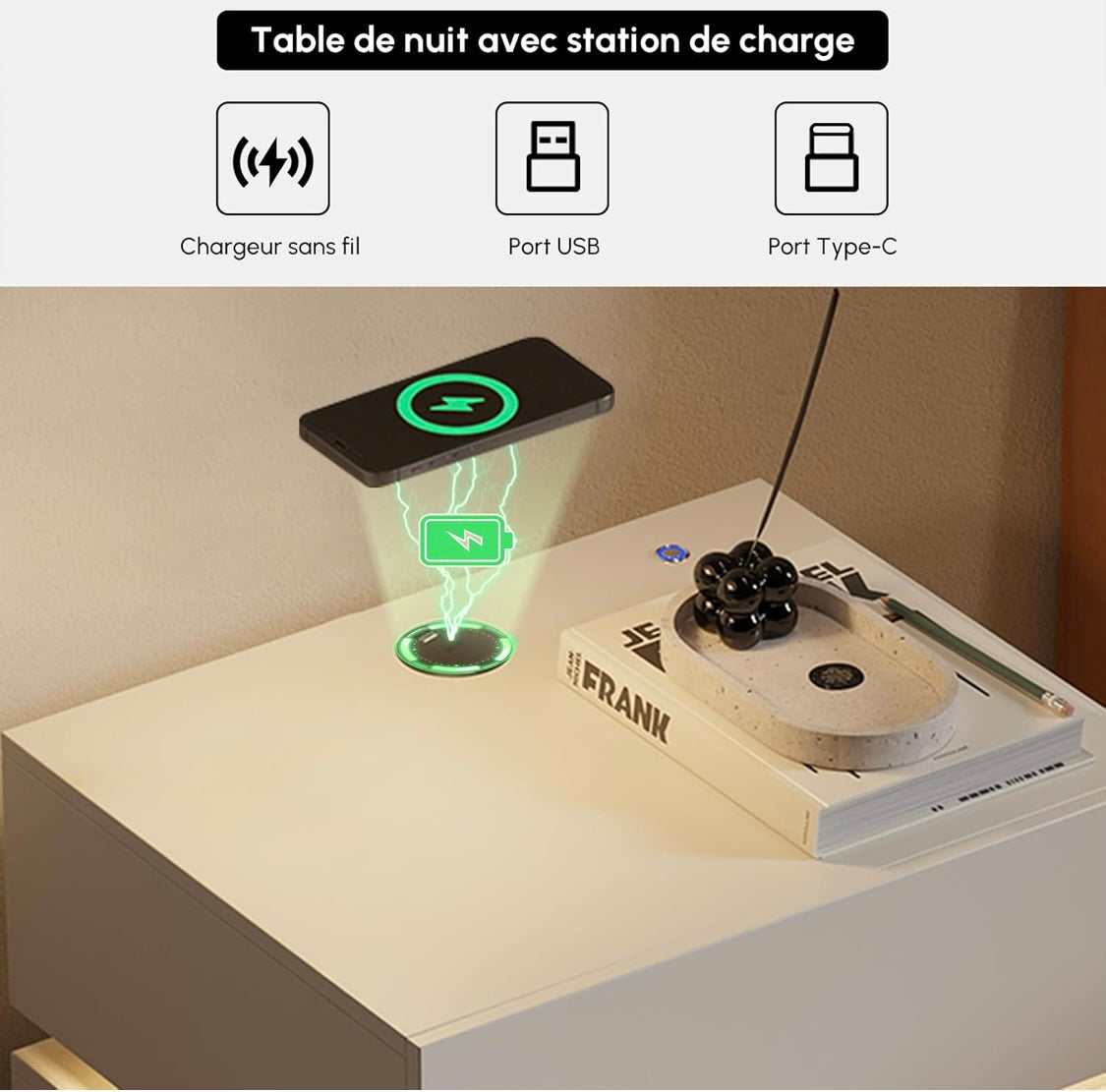 Table de chevet Hamary